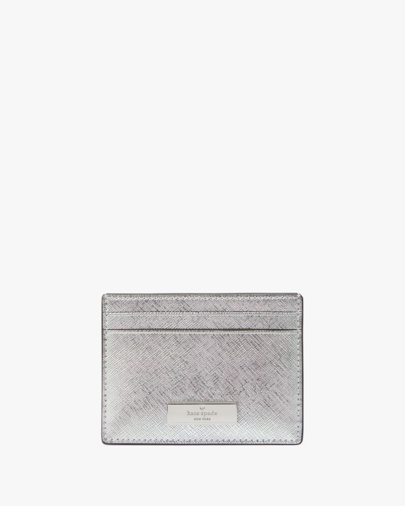 Kate Spade,Kenzie Boxed Metallic Small Cardholder,