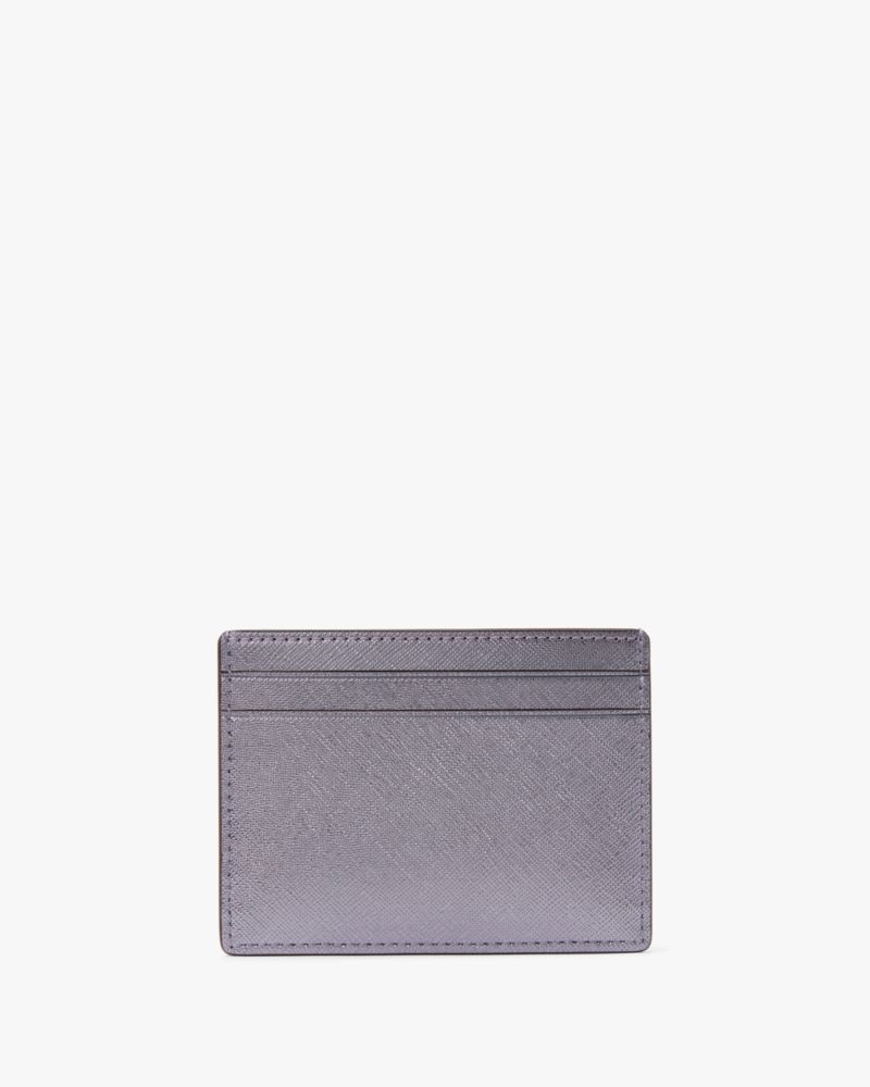 Kate Spade,Madison Metallic Small Slim Card Holder,