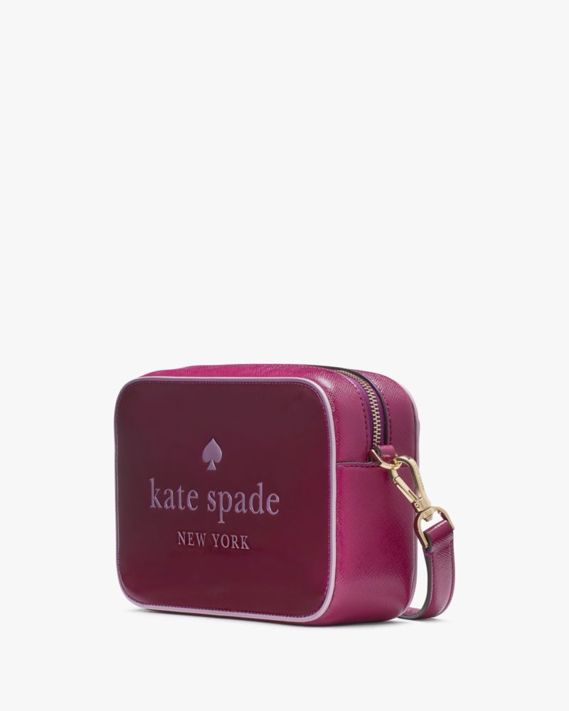 Kate Spade,Oh Snap Mini Camera Bag,Maroon