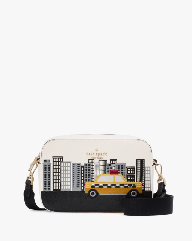 Kate Spade,NYC Big Apple Mini Camera Bag,Multi Color