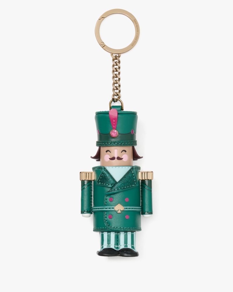 Kate Spade,Oh What Fun 3D Nutcracker Key Fob,