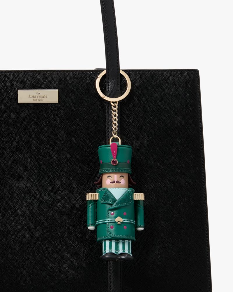 Kate Spade,Oh What Fun 3D Nutcracker Key Fob,