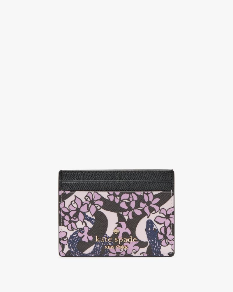 Small slim card holder kate spade sale