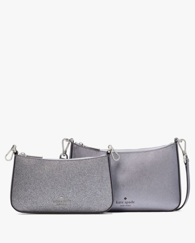 Kate Spade,Duet Glitter Crossbody Duo,