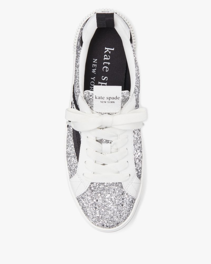 Kate Spade,K As In Kate Glitter Court Sneakers,