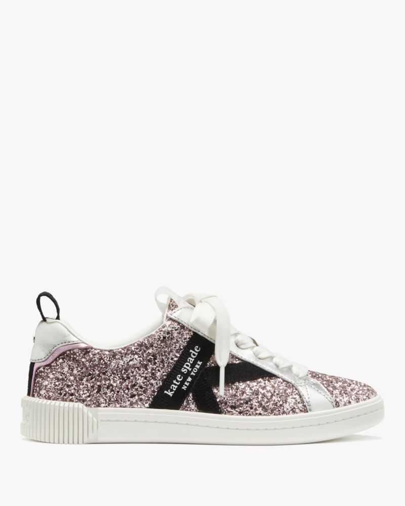 Kate Spade,K As In Kate Glitter Court Sneakers,