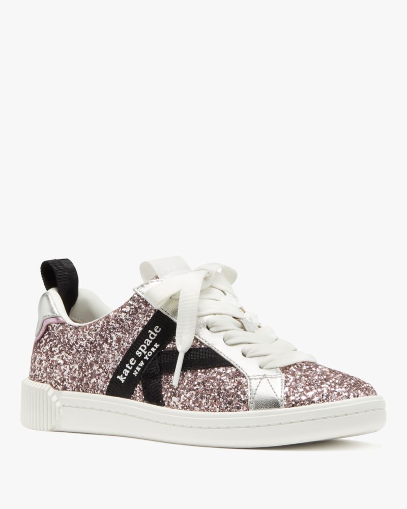 Kate Spade,K As In Kate Glitter Court Sneakers,