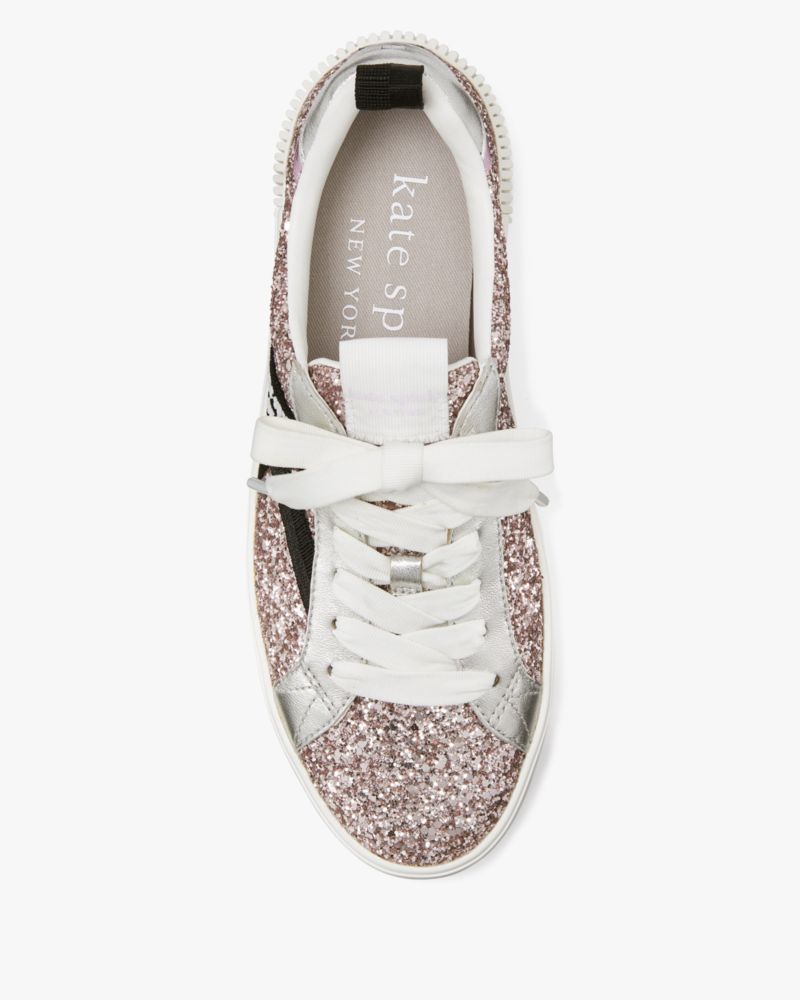 Kate Spade,K As In Kate Glitter Court Sneakers,