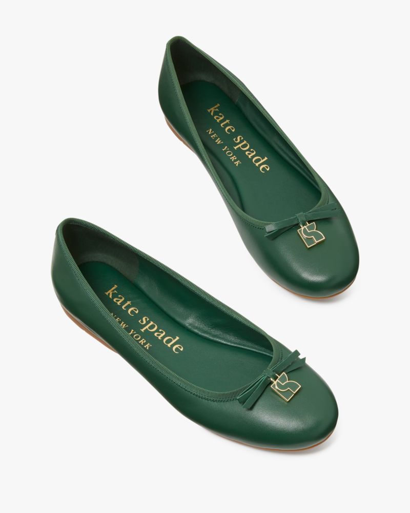 Kate Spade,Dakota Charm Ballet Flats,