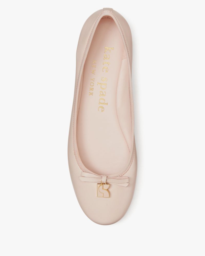 Kate Spade,ケイト・スペード ダコタ チャーム バレエ フラット,フラットシューズ,ペールドッグウッド