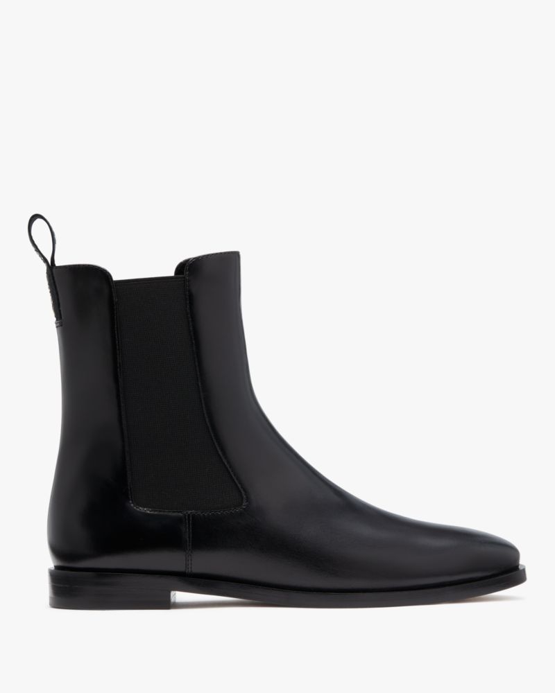 Kate spade black booties on sale