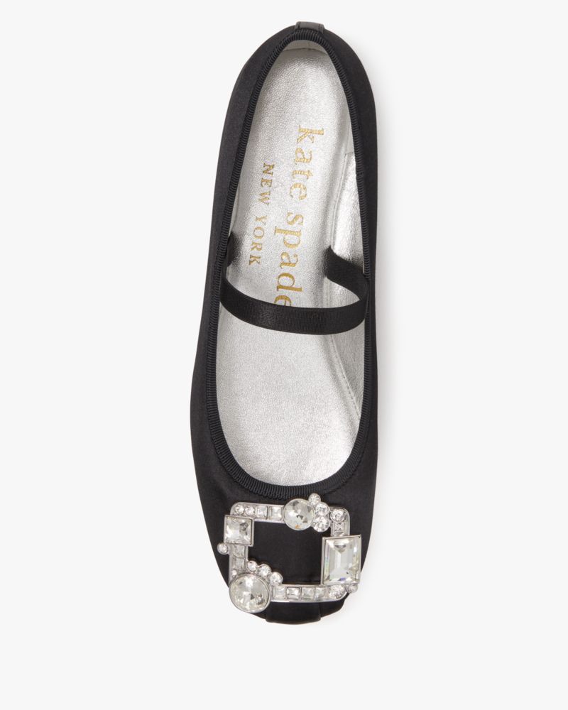 Kate Spade,レナータ メリー ジェーン バレエ フラット,フラットシューズ,ブラック