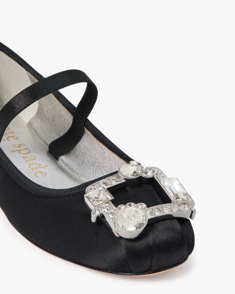 Kate Spade,レナータ メリー ジェーン バレエ フラット,フラットシューズ,ブラック