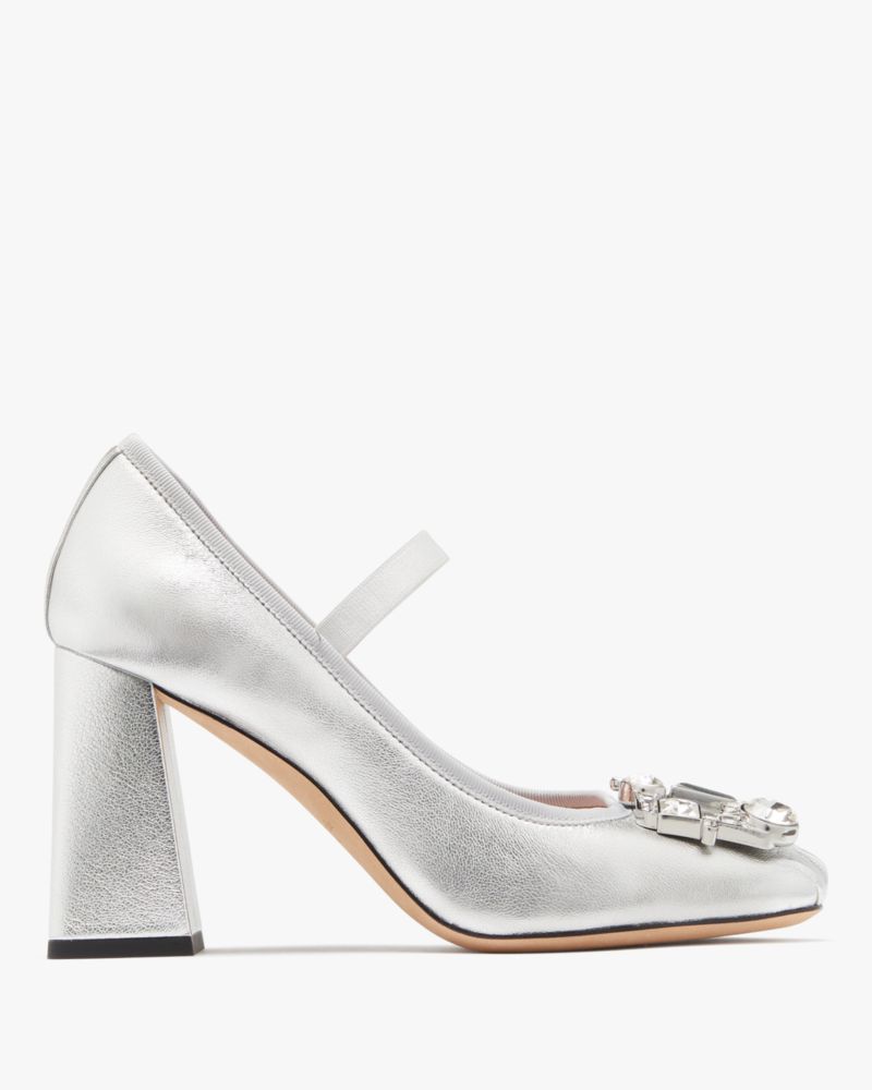 Kate Spade,Renata Metallic Mary Jane Pumps,