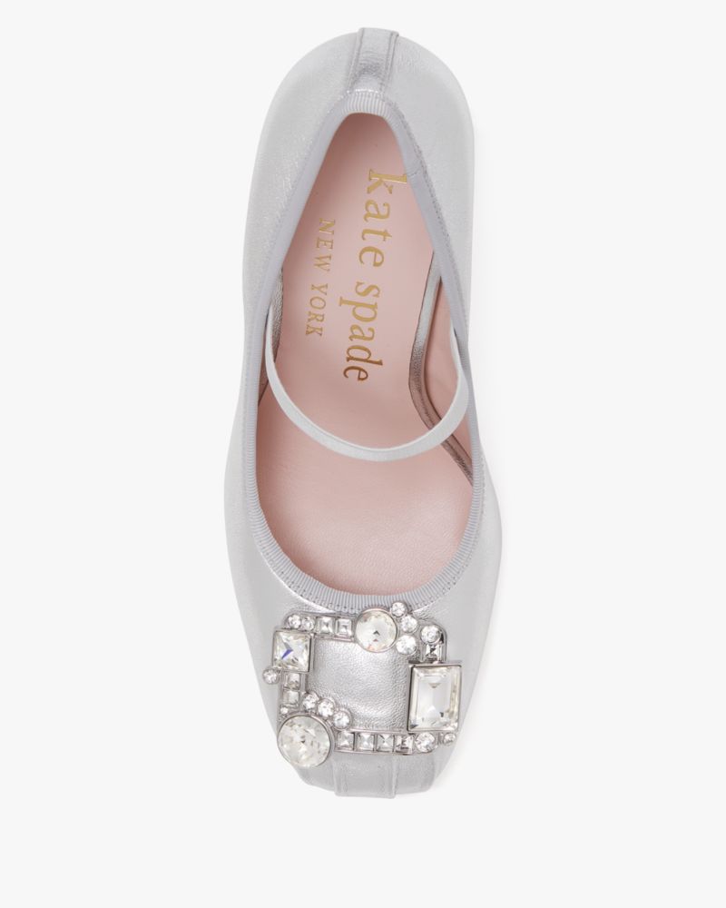 Kate Spade,Renata Metallic Mary Jane Pumps,