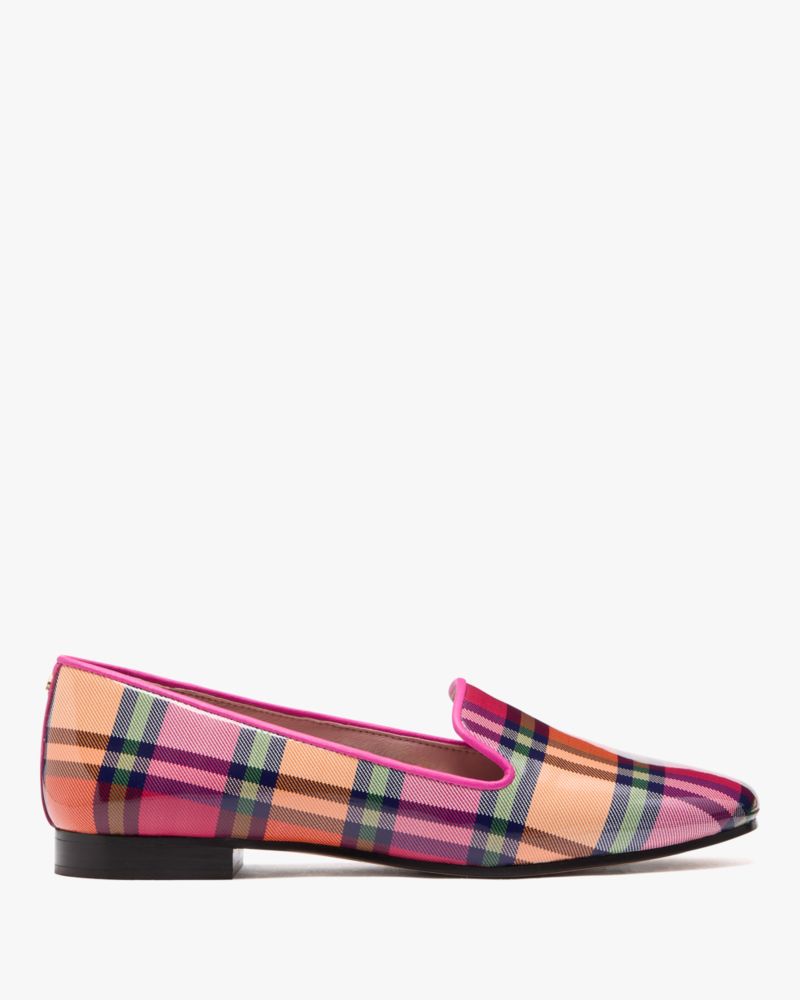 Kate Spade,Lounge Grand Plaid Loafers,