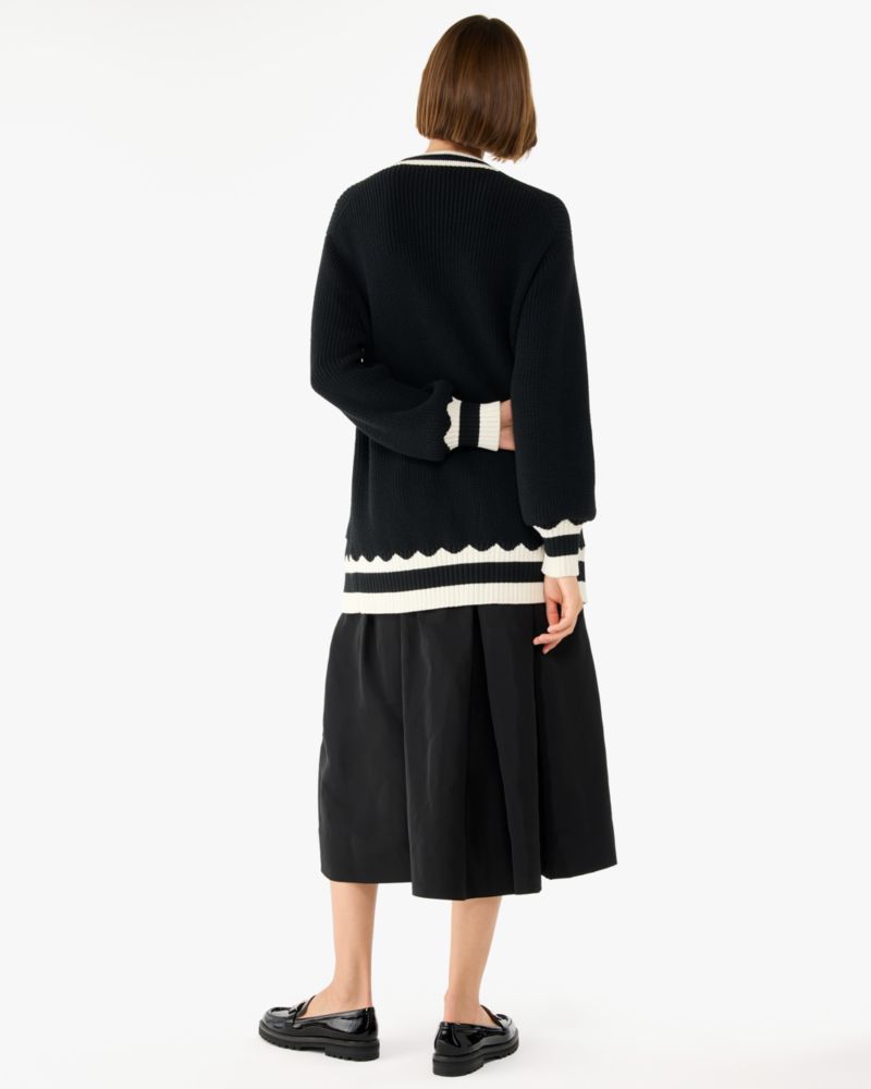 Kate Spade,Oversized Logo Cardigan,