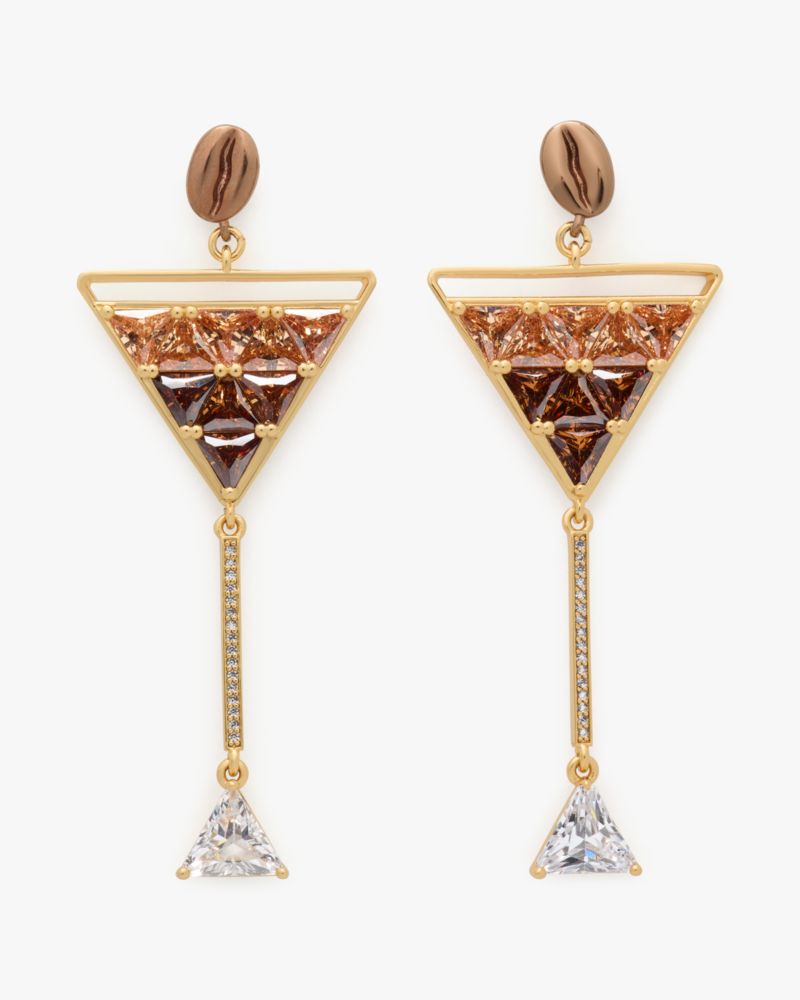 Kate Spade,Shaken And Brewed Statement Earrings,