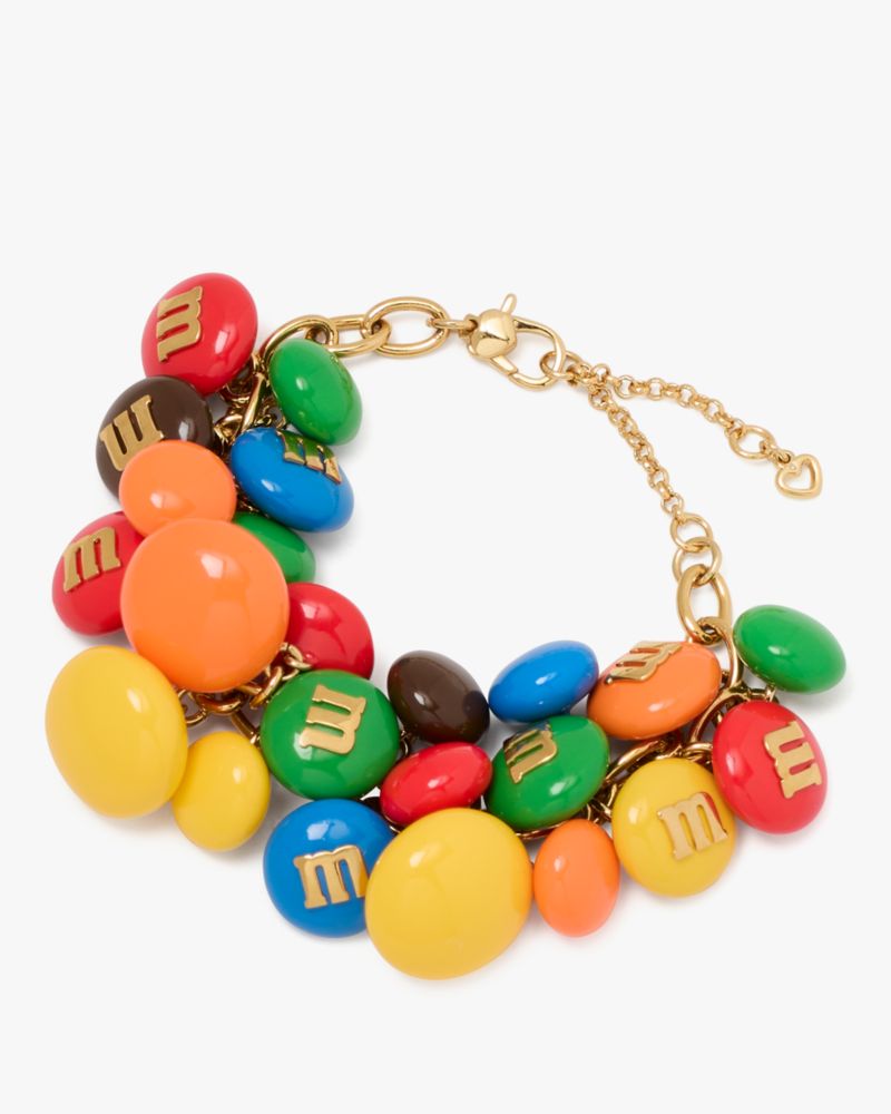 Kate Spade,M&M's x ケイト・スペード ニューヨーク ステートメント ブレスレット,ブレスレット,レインボーマルチ