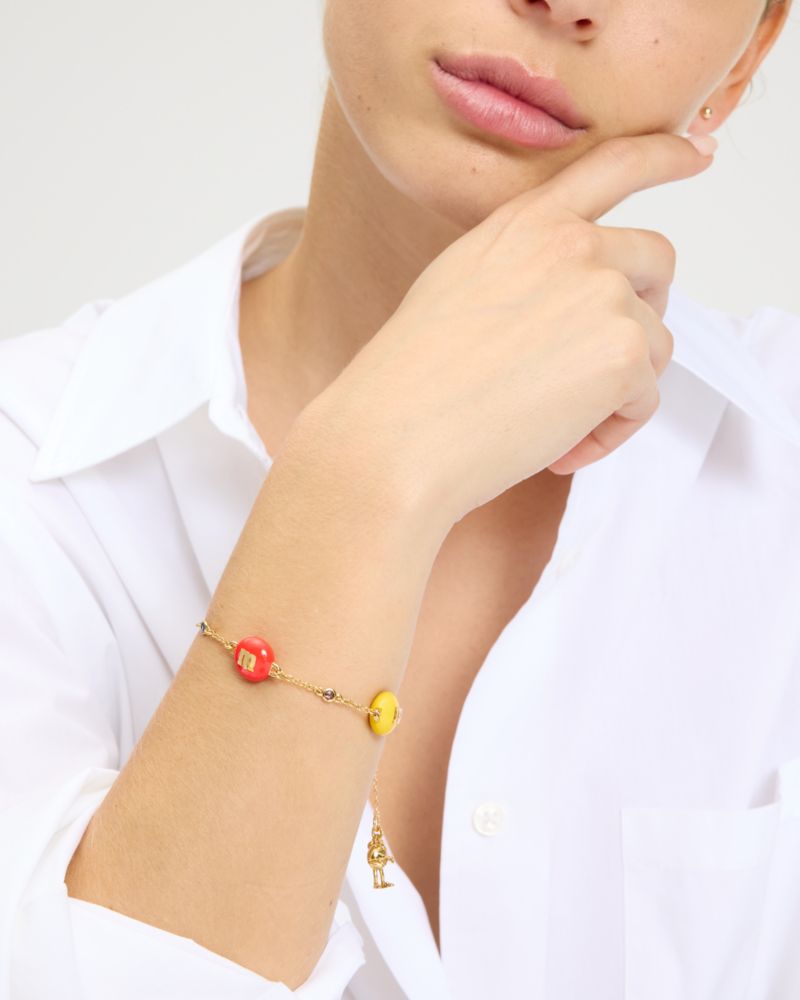 Kate Spade,M&M's x ケイト・スペード ニューヨーク ブレスレット,ブレスレット,レインボーマルチ