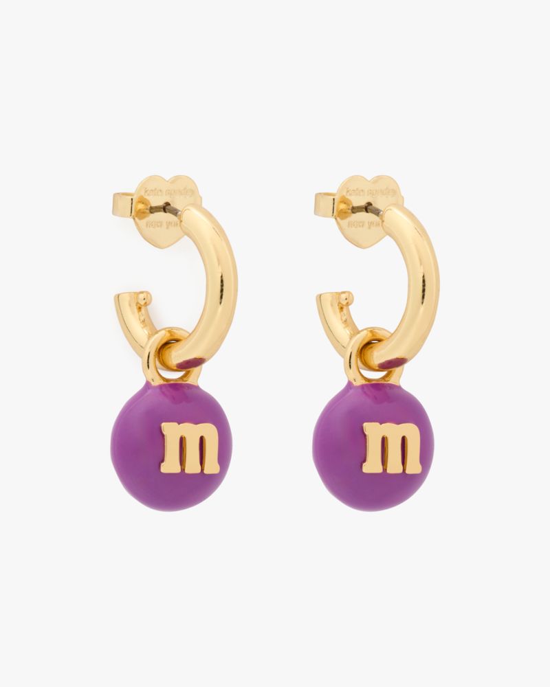 M & M's x Kate Spade New York Charm Huggies