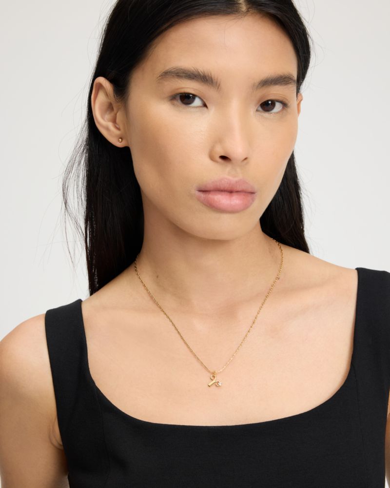 Kate Spade,What's Your Sign Aries Mini Pendant,