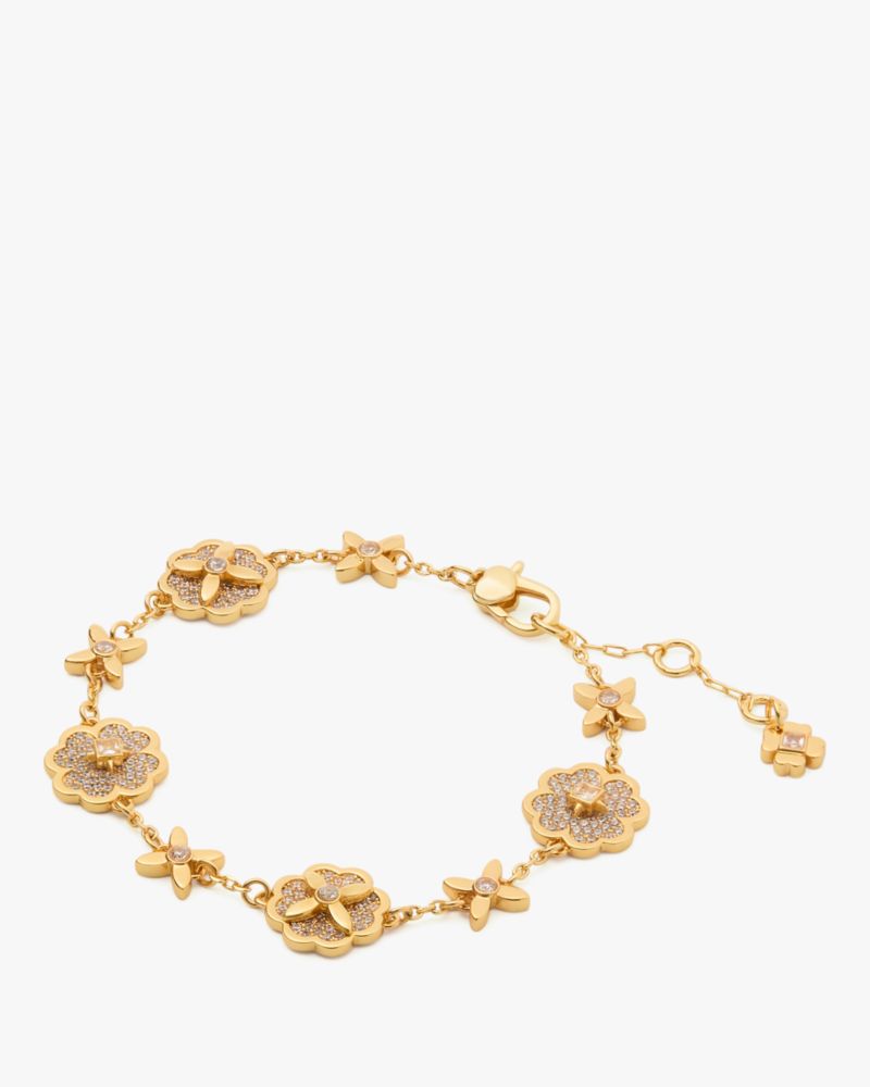 Kate Spade,Heritage Bloom Line Bracelet,