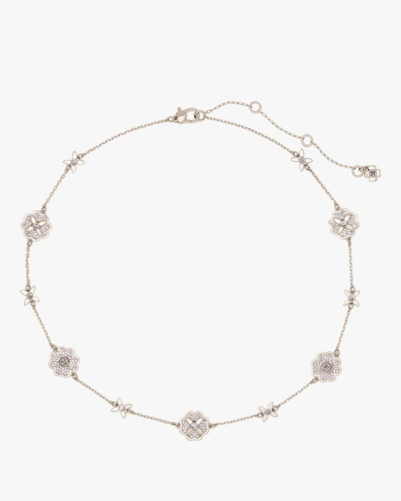 Kate Spade,Heritage Bloom Scatter Necklace,