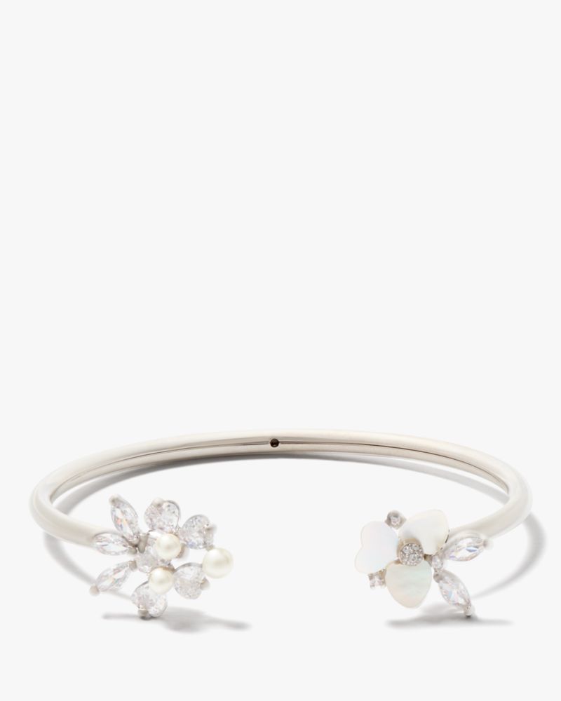 Kate Spade,Precious Pansy Flex Cuff,