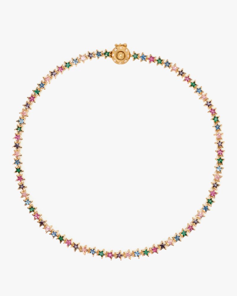 Kate Spade,Space Cadet Star Tennis Necklace,