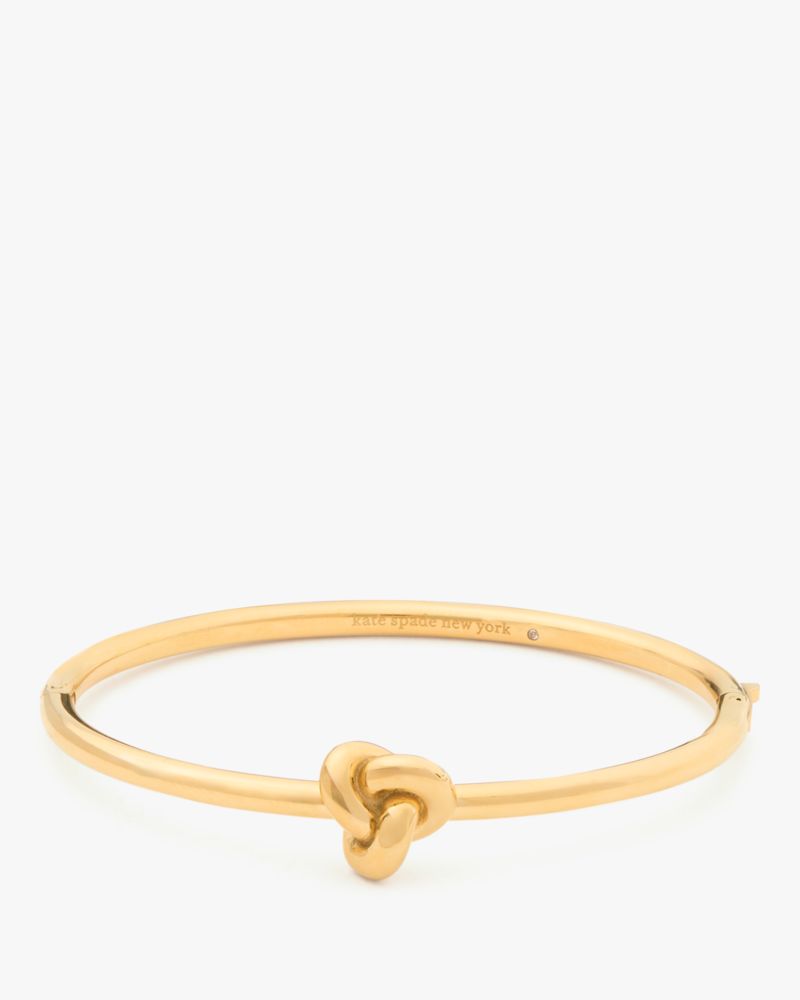 Kate Spade,Double Knot Hinged Bangle,