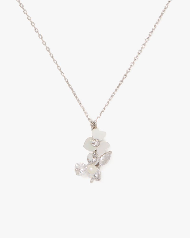 Kate Spade,Precious Pansy Pendant,