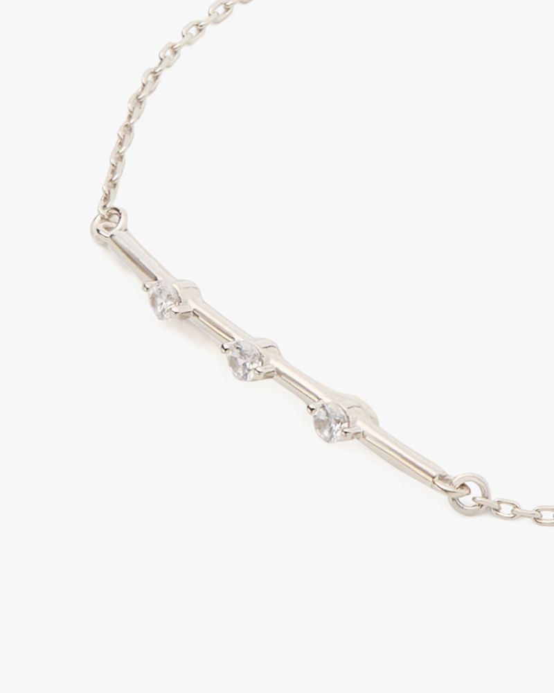 Kate Spade,Hint Of Shimmer Bracelet,Crystal,Bar Embellishment,Gem Embellishment,Casual,