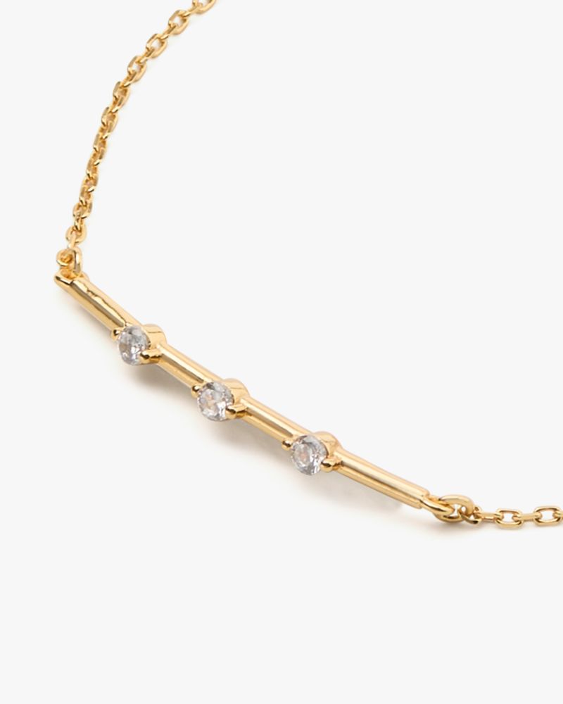 Kate Spade,Hint Of Shimmer Bracelet,Crystal,Bar Embellishment,Gem Embellishment,Casual,