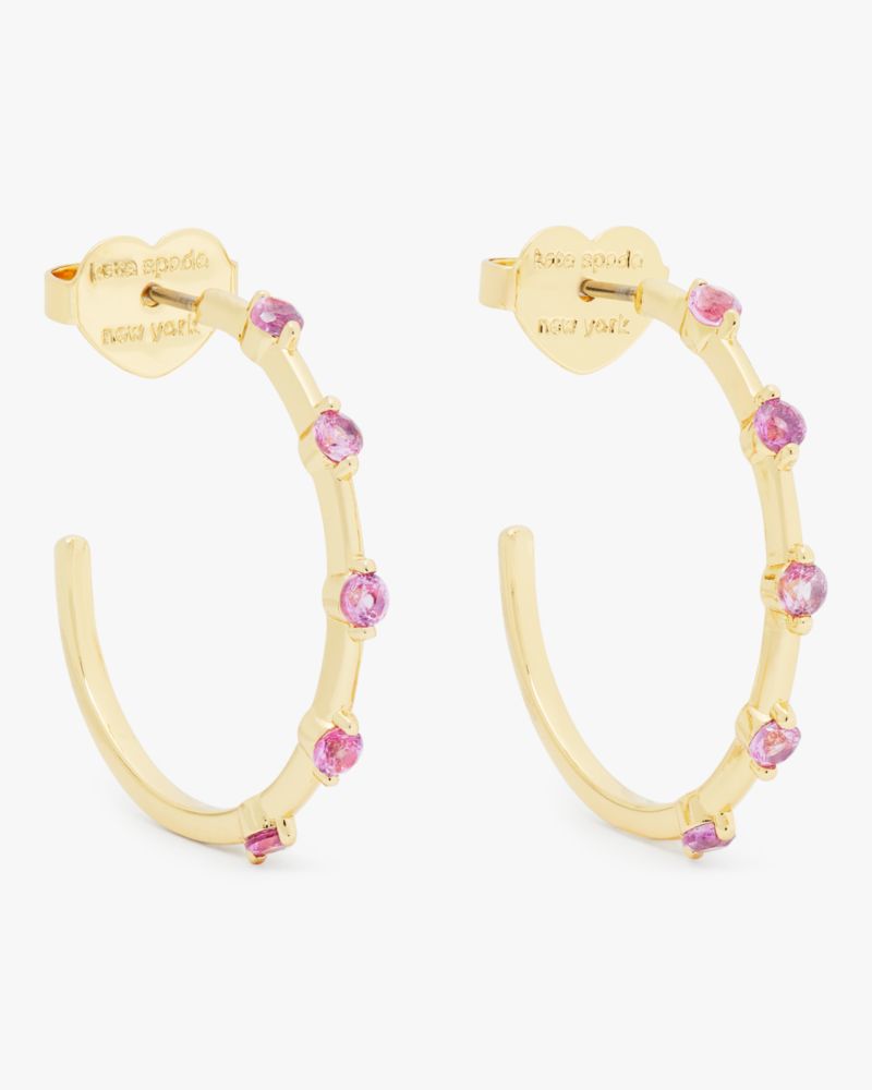 Kate Spade,Hint Of Shimmer Hoops,