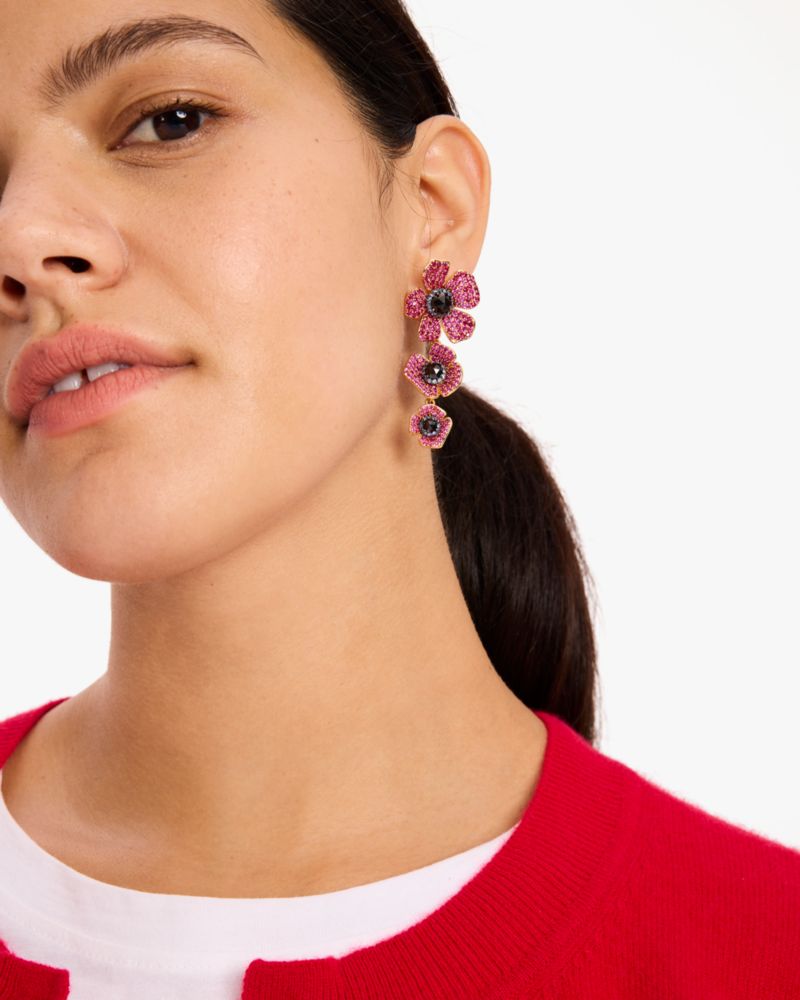 Kate Spade,Poppy Power Linear Earrings,