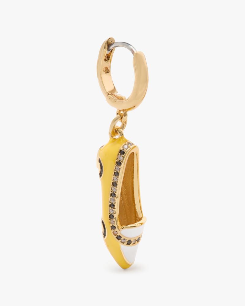 Kate Spade,ニューヨーク ミニット ミニ ゴーゴー タクシー フラット ハギー ピアス,ピアス,マルチ