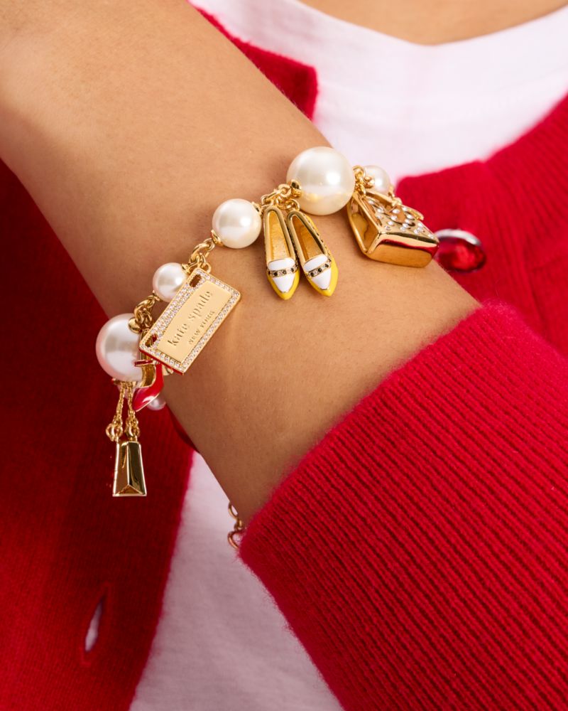 Kate Spade,New York Minute Charm Bracelet,