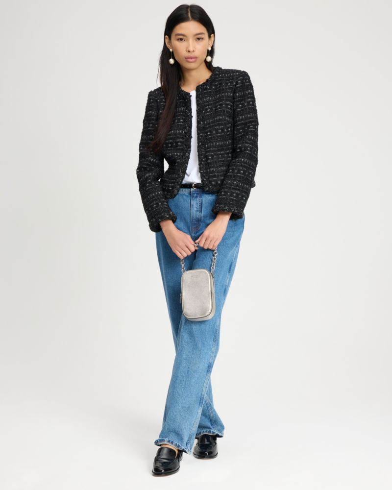 Kate Spade,ギャラクシー ツイード ジャケット,アウター,