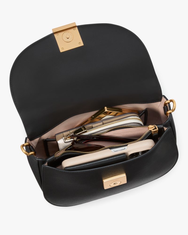 Kate Spade,ケイト・スペード ダコタ カラーブロック ミディアム サドル バッグ,ショルダーバッグ,ミルクグラスマルチ