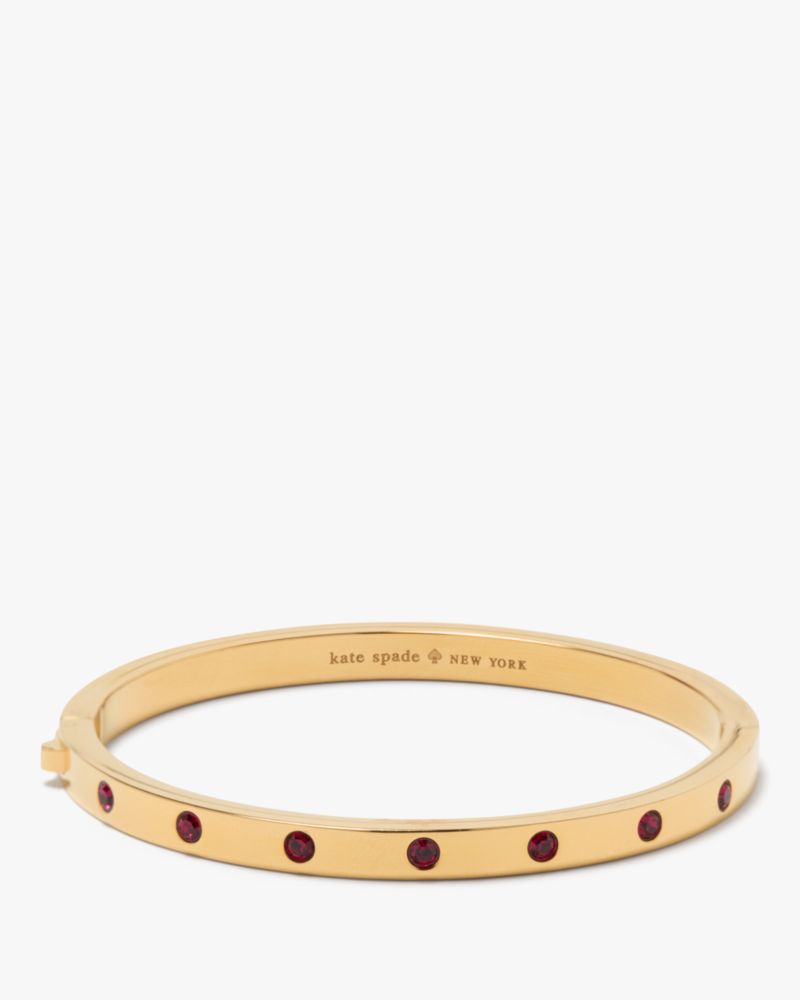 Kate Spade,Set In Stone Hinged Bangle,