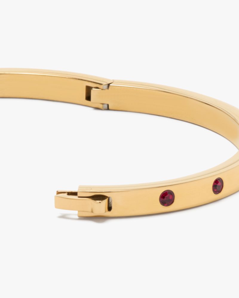 Set In Stone Hinged Bangle | Kate Spade New York