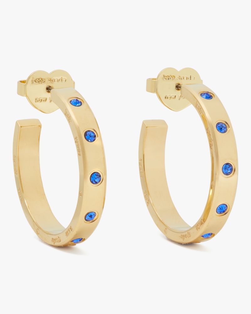 Kate Spade,Set In Stone Hoops,