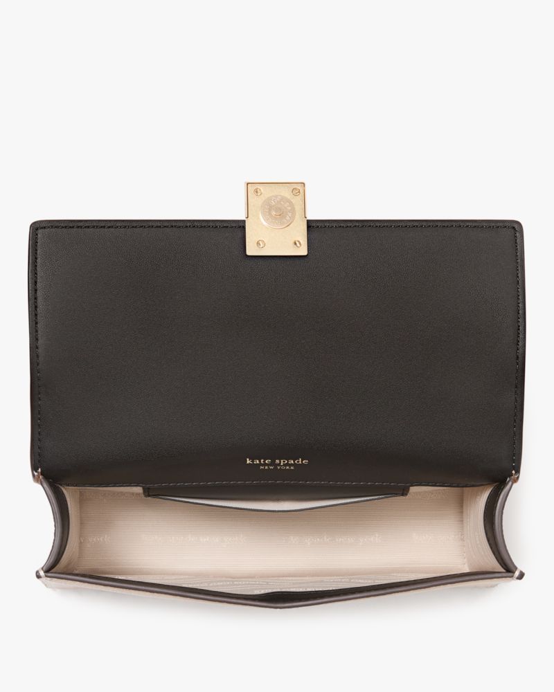 Kate Spade,デコ カラーブロック ミニ フラップ チェーン クロスボディ,ミルクグラスマルチ