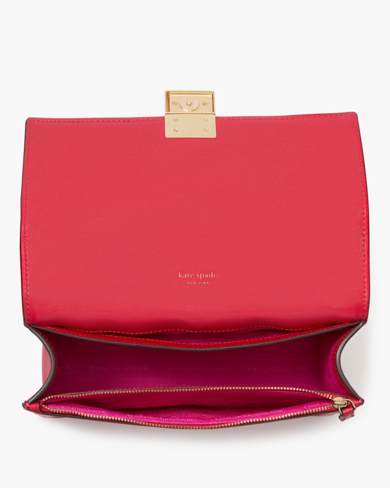 Kate shops Spade Pink Houndstooth mini crossbody