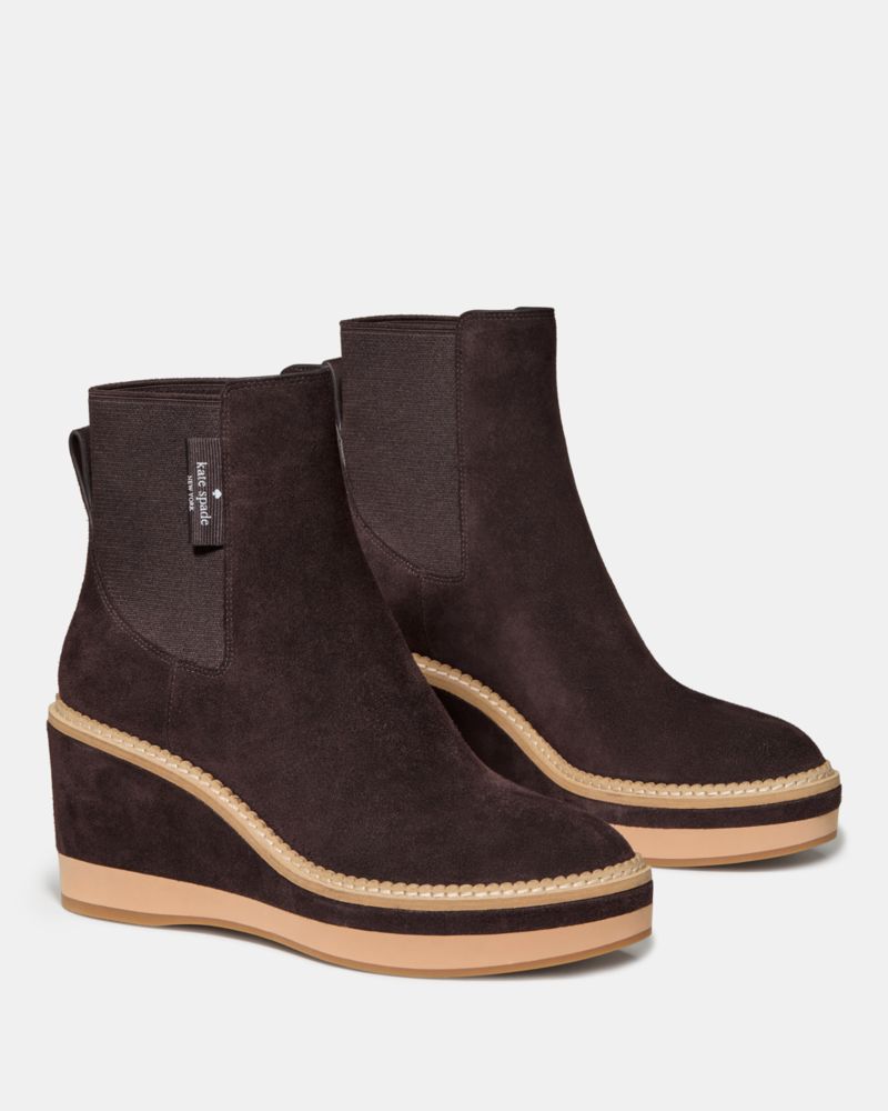 Kate Spade,アディソン ウェッジ ブーティ,ブーツ,ホットファッジ