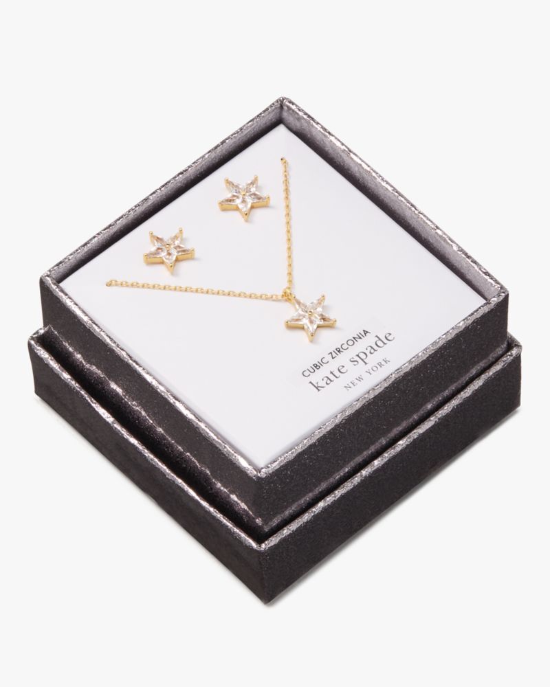 Kate Spade,Cosmos Studs & Pendant Boxed Set,