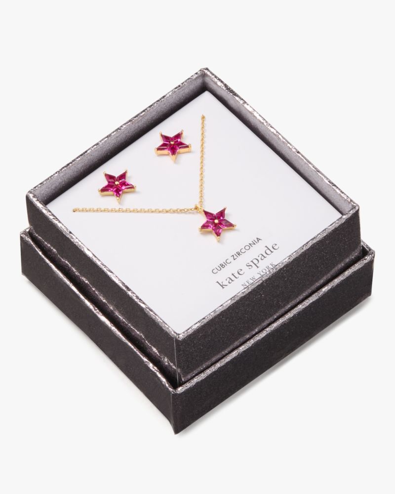 Kate Spade,Cosmos Studs & Pendant Boxed Set,