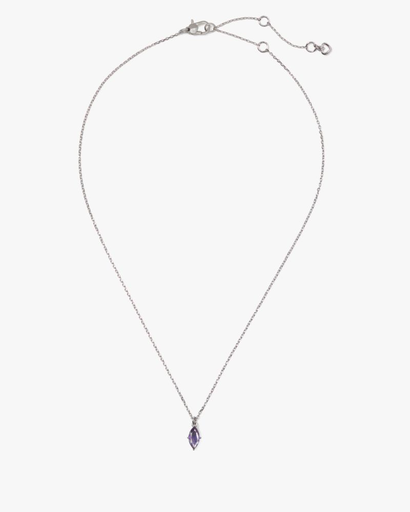 Kate Spade,Signature Solitaire Studs & Pendant Boxed Set,