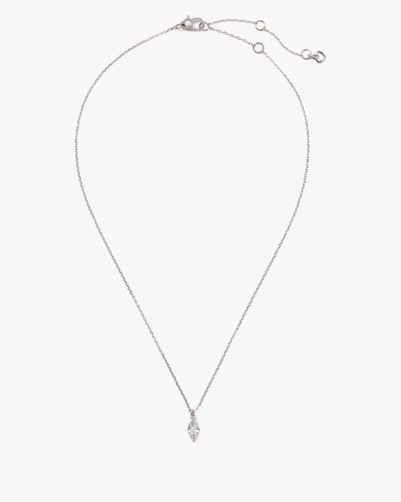 Kate Spade,Signature Solitaire Studs & Pendant Boxed Set,